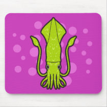 Green Squid Mousepad