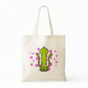 Green Squid Tote bags by Sporkbender Green Squid Tote bags