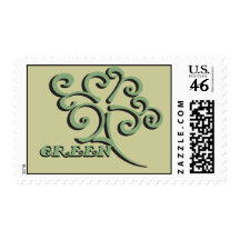 Green - Stamp