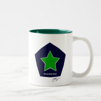 Green Star Beer mugs