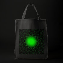 Green Star Grocery Tote Bag bags