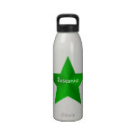 Green Star Liberty Bottle Just Add Name Reusable Water Bottle