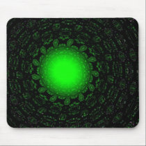 Green Star Mousepad mousepads