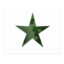 Green Star Post Card