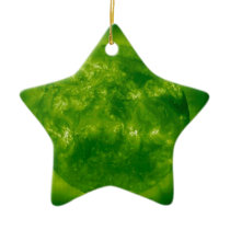 Green Star Yellow Star Ornaments