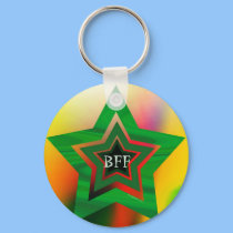 Green Start BFF keychains