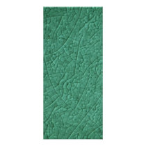 Green stone cracks Rack Card