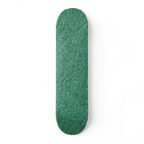 Green stone cracks Skateboard