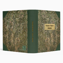 Green Stone Custom 1 inch Binder