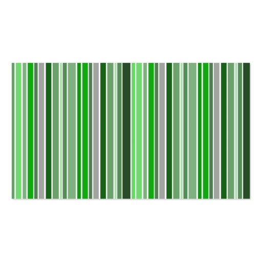 green streak lawn services business card (back side)
