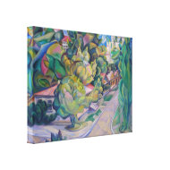 Green Street Wrapped Canvas wrappedcanvas