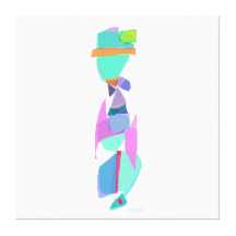 Green Stretched Canvas Prints