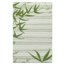 Green Stripe Floral Border stationery by naturetees Green Stripe Floral Border stationery