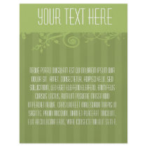 Green Striped Swirled Flyer