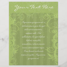 Green Striped Swirled Flyer 2