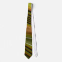 Green striped tie