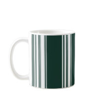 Green Stripes Mug