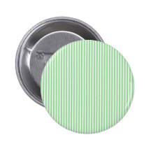 Green Stripes Pinback Buttons
