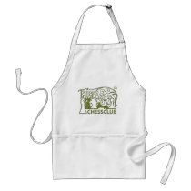 Green Stucco Apron