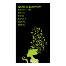 green sugar business cards