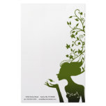 green sugar personalized stationery