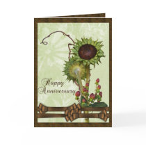 Green Sunflowers Anniversary