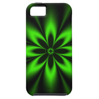 Green Super Floral Starbursts iPhone 5 Case