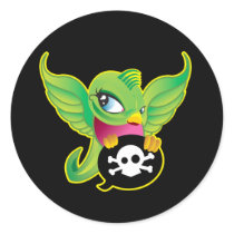 Green Swallow stickers by thecuteinstitute Green Swallow stickers