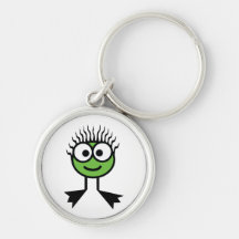 Green Swim Character Key Ring Key Chain