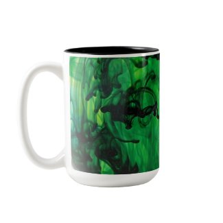 Green Swirl mug