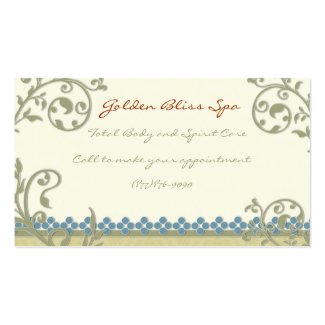 Green Swirls Neutral profilecard