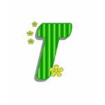 Green T monogram t-shirts