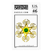 GREEN TALISMAN STAMPS
