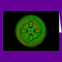 Green Tara Mandala cards