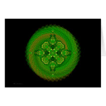 Green Tara Mandala cards