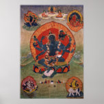 Green Tara Poster