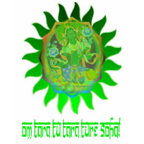 Green Tara Yoga Top t-shirts