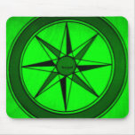 green target mousepad