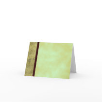 Green Tea Custom Blank Art Card cards