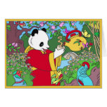 Green Tea Greeting Card