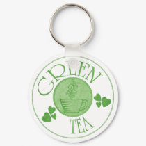 Green Tea Keychain