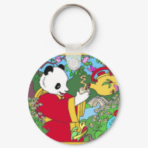 Green Tea Keychain by MistyLynn Green Tea Keychain