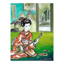 Green Tea Print by whittyart Green Tea Print