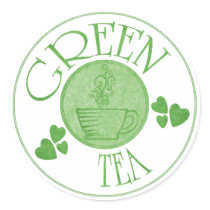 Green Tea Sticker by StitcherladyxxTees Green Tea Sticker