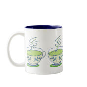 Green Tea teacups Mugs