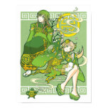 Green Tea Under the Jade Sky poster posters