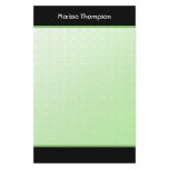 Green Tech Fashion Personal Stationery