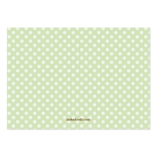 Green Teddy Baby Shower Book Insert Request Card Business Card Templates (back side)