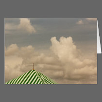 Green Tent at Air Show cards