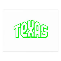 Green Texas Post Cards